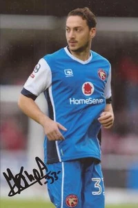 WALSALL: ANDREAS MAKRIS SIGNED 6x4 ACTION PHOTO+COA - Picture 1 of 1