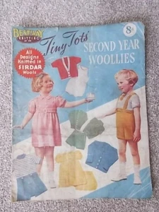 Revista de patrones Bestway No 58 vintage de la década de 1930 - lanas de segundo año con tintes - Imagen 1 de 8