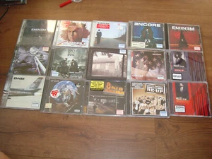 Eminem 15 CD bundle bulk lot collection +Hip Hop / Rap+ - Picture 1 of 3
