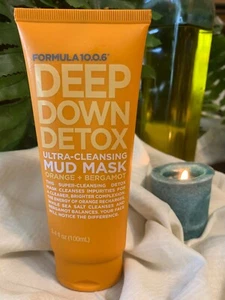 Formula 10.0.6 Deep Down Detox Ultra-Cleansing Mask Orange + Bergamot 3.4 oz - Picture 1 of 2