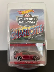 HOT WHEELS HONDA S2000 ROJO COLECCIONISTAS CONVENCIÓN NACIONAL CHARLOTTE PILOTOS REALES - Imagen 1 de 9