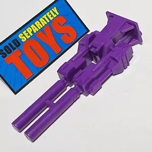 Vtg Transformers G2 Brawl HAND GUN blaster 1994 Bruticus purple weapon accessory - Picture 1 of 14