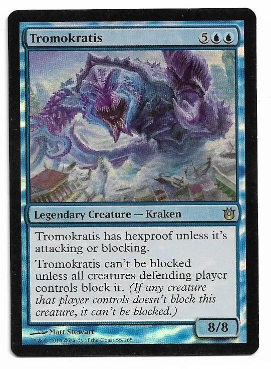 MTG: *TROMOKRATIS (FOIL)* - Born of the Gods - Magic the Gathering CCG - Image 1 of 1