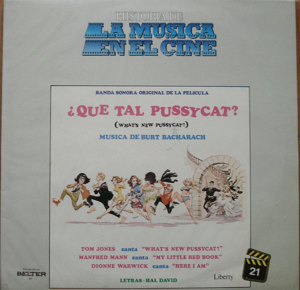 WHAT'S NEW PUSSYCAT? LP Spain 1982 TOM JONES MANFRED MANN DIONNE WARWICK - Image 1 of 1