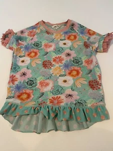 Matilda Jane Riding The Waves Rash Guard The Adventure Begins Girls Size 12 - Picture 1 of 6