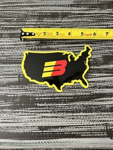 Remington Map Firearms US Flag Decal Sticker Approx 5.5” - Picture 1 of 1