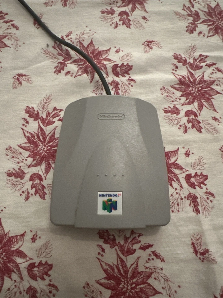 Unidad de reconocimiento de voz Nintendo 64 NUS-020 EE. UU. N64 VRU Foto 1 de 1