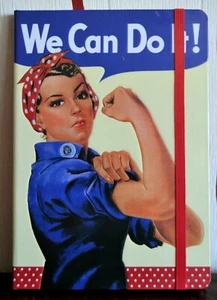 Nostalgic Art NOTIZBUCH " WE CAN DO IT! ", A5, 128 Seiten, Neu - Picture 1 of 2