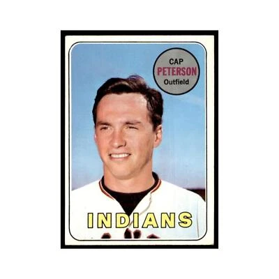 1969 Topps Cap Peterson Indians #571 - Image 1 of 3