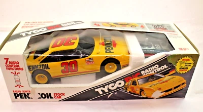 Tyco R/C 49 MHz Days of Thunder Pennzoil Stock Car Model No.2306-4  1992 in Box - Image 1 of 4