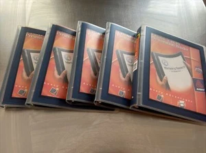LOT OF 5 AVERY FLEXI VIEW 1” 3 RING BINDERS New Presentation Lot - Picture 1 of 10