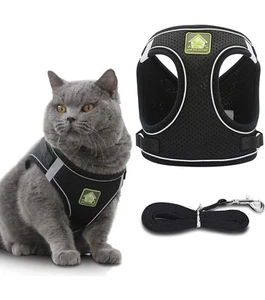Chaleco arnés con plomo para perro gato talla M - precio de venta sugerido por el fabricante - £11.49 - Imagen 1 de 7