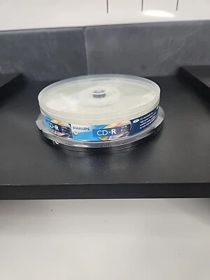 Philips 700MB 80-Minute 52x CD-Rs (10-ct Cake Box Spindle) New In Packaging  - Image 1 of 4