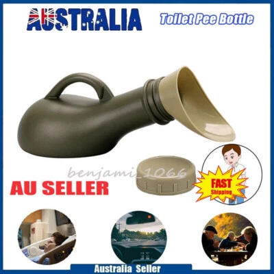 Male Female Urinal Travel Camping Car Toilet Pee Bottle Emergency Kit Portable - image 1 of 4