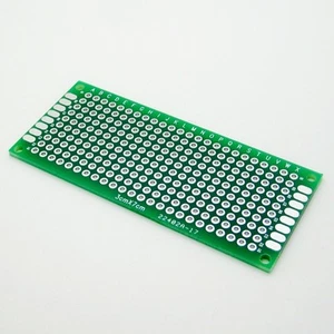 2pcs 3x7 cm Prototype Double-Side PCB 3 x 7 Panel Universal Board - Picture 1 of 1