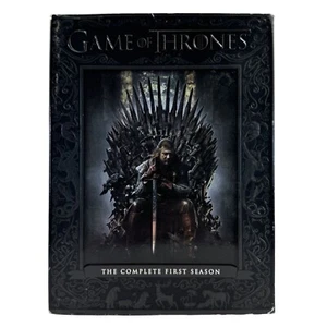 Game Of Thrones The Complete First Season DVD Box Set 5 Discs with Episode Guide - Picture 1 of 24