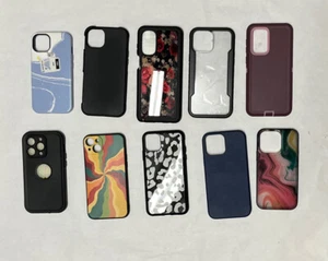 lot divers 10 coques téléphone portable - Photo 1 sur 19