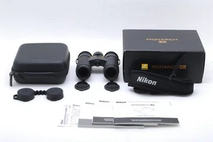 Mint w/Case Nikon Binoculars Nikon Monarch HG 8x30 8.3° Waterproof ED from Japan - Picture 1 of 10