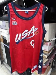 Rare Vintage Champion WNBA Team USA Lisa Leslie Basketball Jersey Sparks XL - Picture 1 of 11