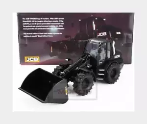 1:32 BRITAINS Jcb Tm420S Ruspa Gommata Black Edition Tractor Scraper LC43387 Mod - Picture 1 of 2