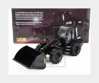 1:32 BRITAINS Jcb Tm420S Ruspa Gommata Black Edition Tractor Scraper LC43387 Mod - Image 1 of 2