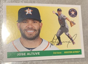 2020 Topps Archives 1955 Topps Mini Jose Altuve #55M-38