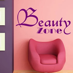 Wall tattoo beauty zone beauty zone beauty makeup table +204+ - Picture 1 of 1