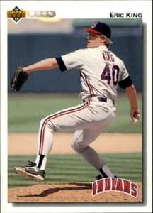 Eric King 1992 Upper Deck MLB #679 Baseball Card Cleveland Indians - Picture 1 of 2