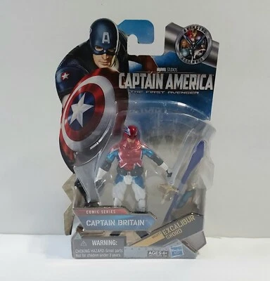 Figura de acción Capitán América serie de cómics Capitán Gran Bretaña 3,75 Marvel Universe Foto 1 de 4
