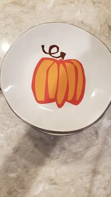 Caja y Barril Jane Dixon Postre Ensalada Platos de Calabaza Foto 1 de 3