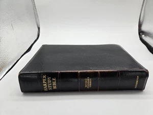 Harper Studienbibel RSV Zondervan 1977 Top Grain Rindsleder - Bild 1 von 11