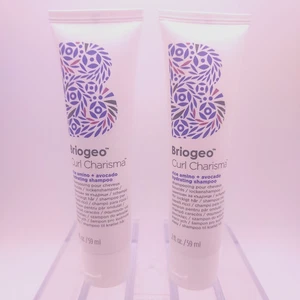 SET BESTEHEND AUS 2 Briogeo Curl Charisma Reis Amino + Avocado feuchtigkeitsspendendes Shampoo je 2 Unzen - Bild 1 von 7