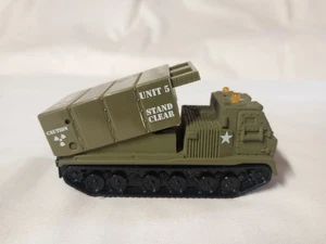 1998 Matchbox Rocket Launcher Army Green Unit 5  Diecast Mattel  - Picture 1 of 7