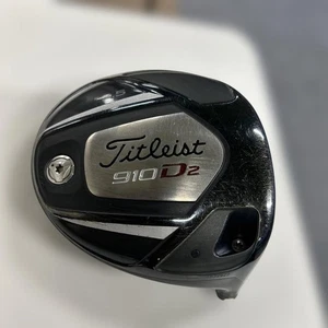 Titleist 910D2 Driver Head 9.5° Black Tee Shape Used - Picture 1 of 4