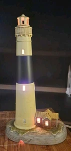 Lefton Lighted Lighthouse- Nightlight - Vintage 1993 - Absecon NJ - c 1857 - Picture 1 of 5