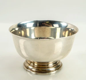 Vintage Cartier 5" Sterling Silver Dish 170 Grams Paul Revere Reproduction 1227A - Picture 1 of 5