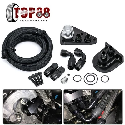 Oil Filter Relocation Kit For Ford Mustang F150 F250 1996-2010 4.6/5.4 Coyote - Image 1 of 4