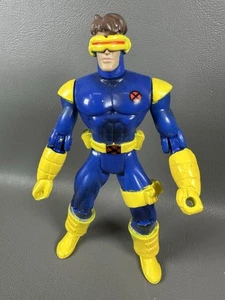 Vintage Xmen Cyclops Actionfigur 1995 Battle Blasters Marvel X-Men blau gelb - Bild 1 von 6