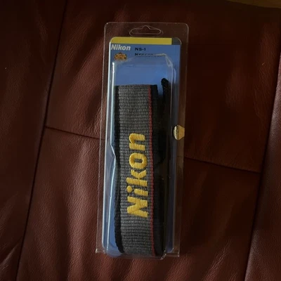 Nikon NS-1 1993 correa para el cuello nueva sellada vintage original correa para cámara SLR nueva de colección Foto 1 de 4