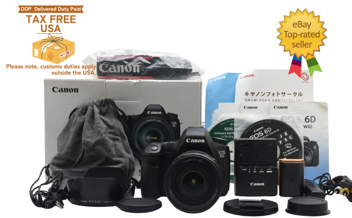 Canon 6d 24 105 for sale | eBay