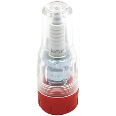 ZETA - D58-14-016 - Protector Bujía, Tipo B - Transparente/Rojo Foto 1 de 4