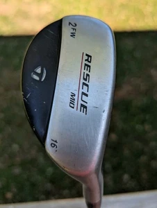 TaylorMade Rescue Mid 2FW TP Modell Hybrid 2 Rescue 16 Grad RH Stiff Graphit Golf - Bild 1 von 5