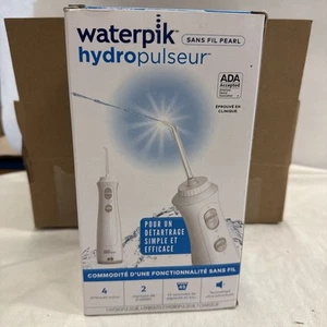 Waterpik Portátil Inalámbrico Perla Hilo de Agua - Blanco - NUEVO EN CAJA - Imagen 1 de 5