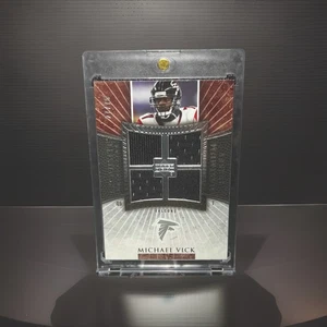 Michael Vick UD Exquisite 27/55 Maximum Jersey NFL Atlanta Falcons 🔥 🥵  - Picture 1 of 5
