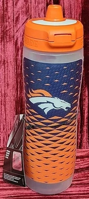 NFL Denver Broncos Gatorade Gx Botella de agua de plástico 30 oz: vajilla portátil NUEVO Foto 1 de 4