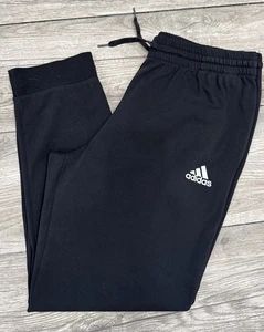 Adidas Black Track Athletic Work out Pants Mens Size XL - Picture 1 of 7