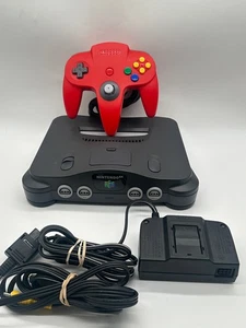 Nintendo 64 N64 Console System Bundle W/ Controller, Cables - TESTED & WORKS - Picture 1 of 9