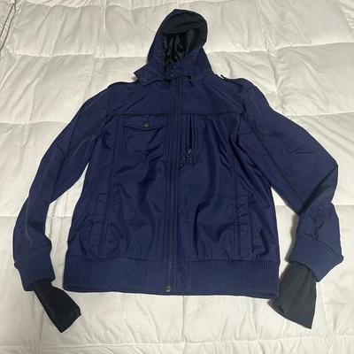 Chaqueta de Viaje Baubax Color Azul Mujer Talla Md Con Sudadera Foto 1 de 4