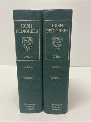 Irish Pedigrees: The Origin and Stem of the Irish Nation, 5th Ed John O'Hart 2 V - Image 1 of 3