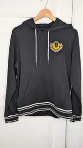 True Religion 02 Collegiate Pullover Herren schwarz Hoodie Sweatshirt - Größe M - Bild 1 von 12